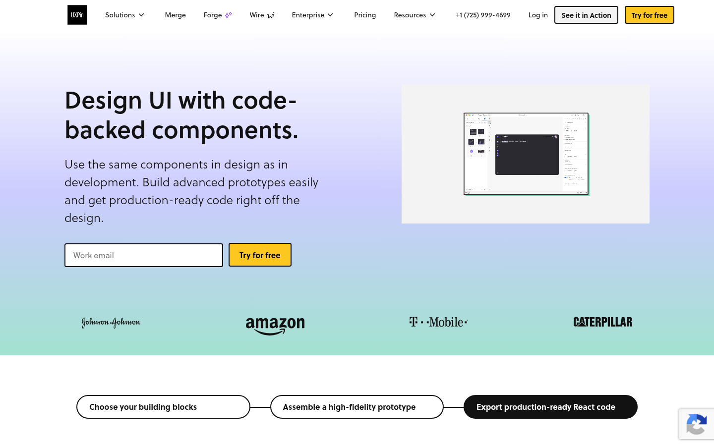Homepage of the website, as captured