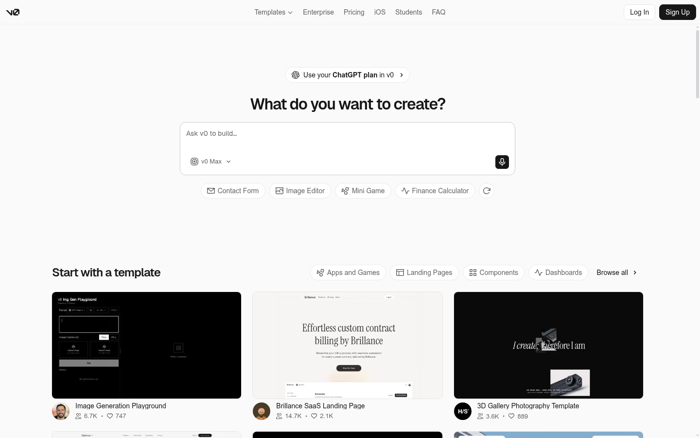Homepage of the website, as captured