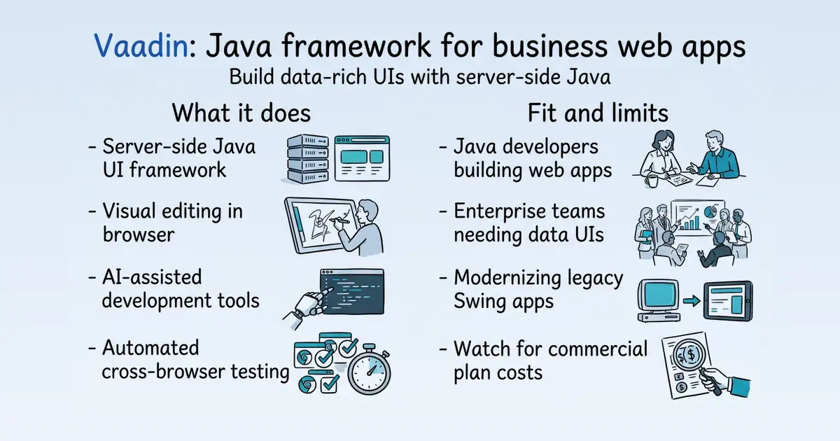 Vaadin at a glance