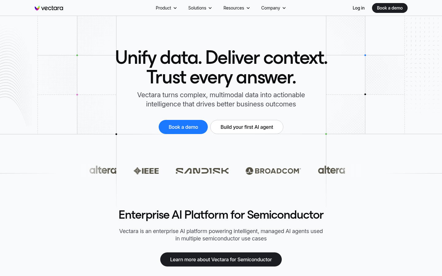 Homepage of the website, as captured