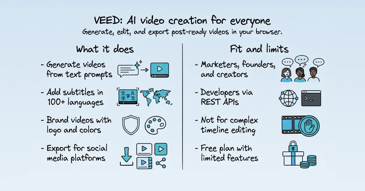 VEED at a glance