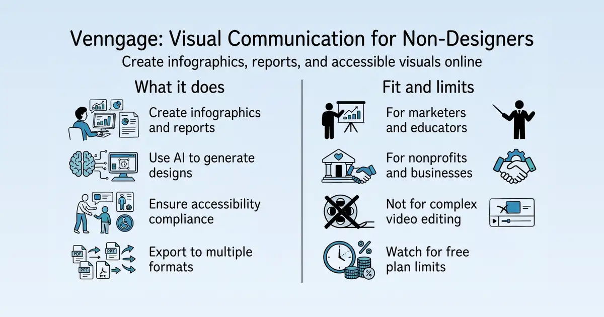 Venngage at a glance