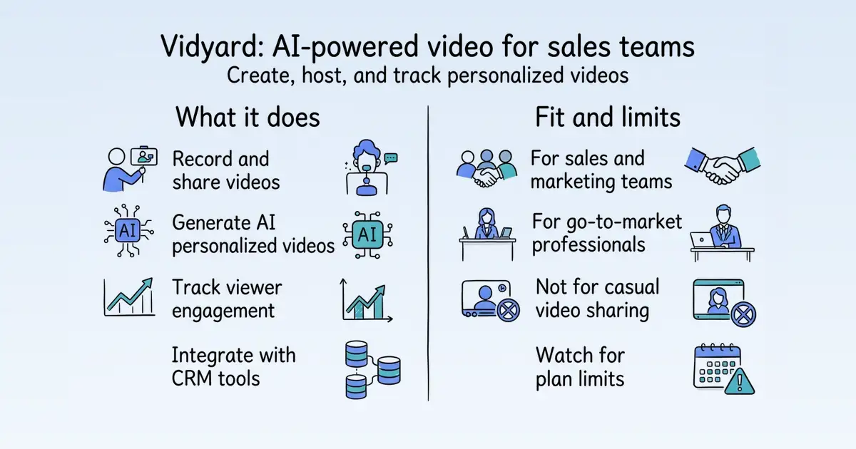 Vidyard at a glance