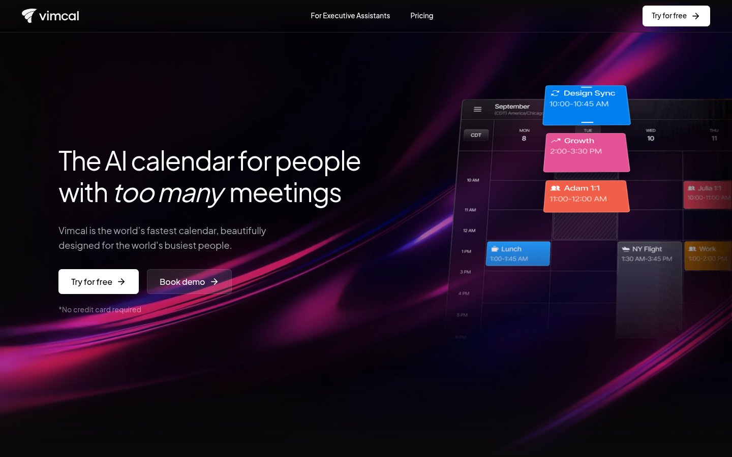 Homepage of the website, as captured