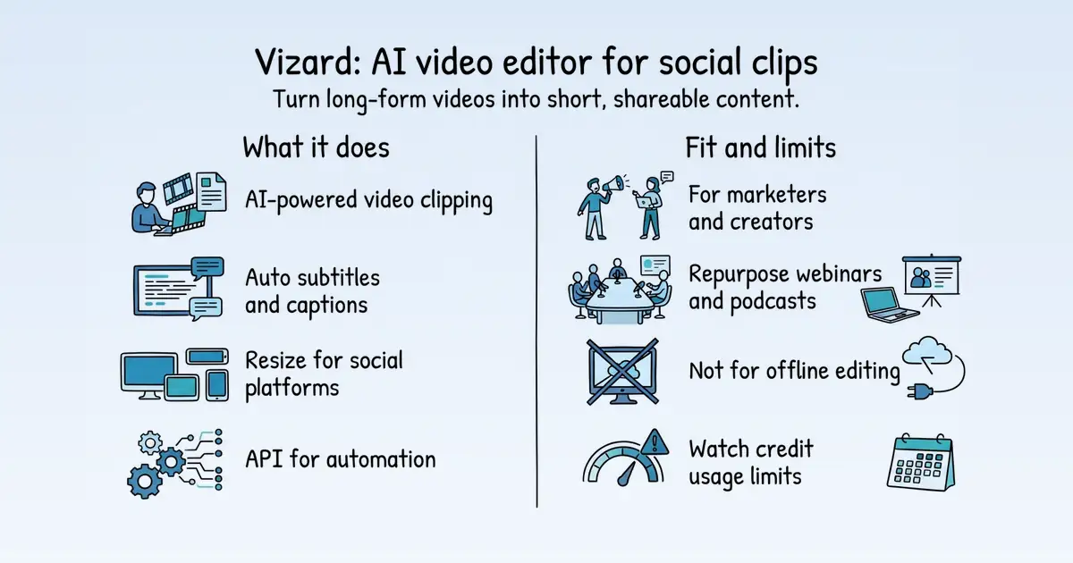 Vizard at a glance