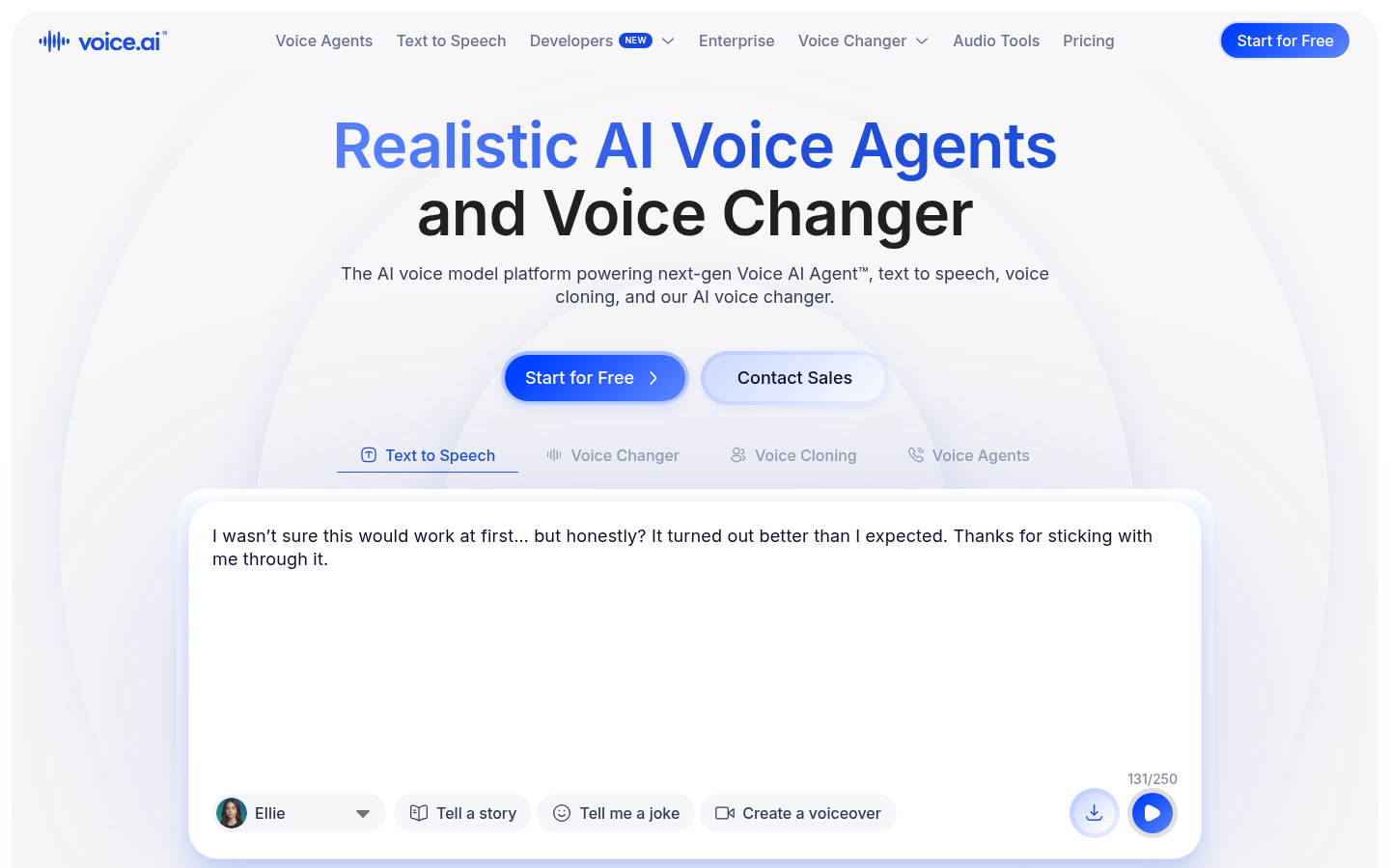 Homepage of the website, as captured