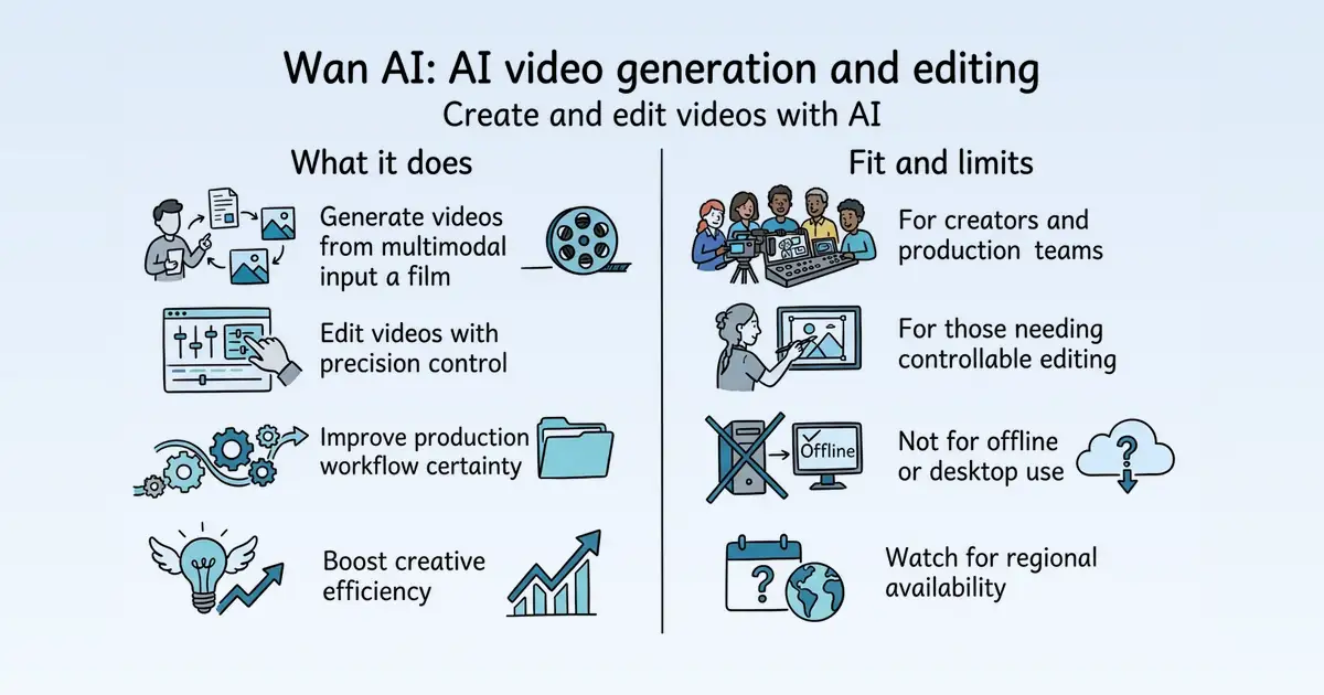 Wan AI at a glance