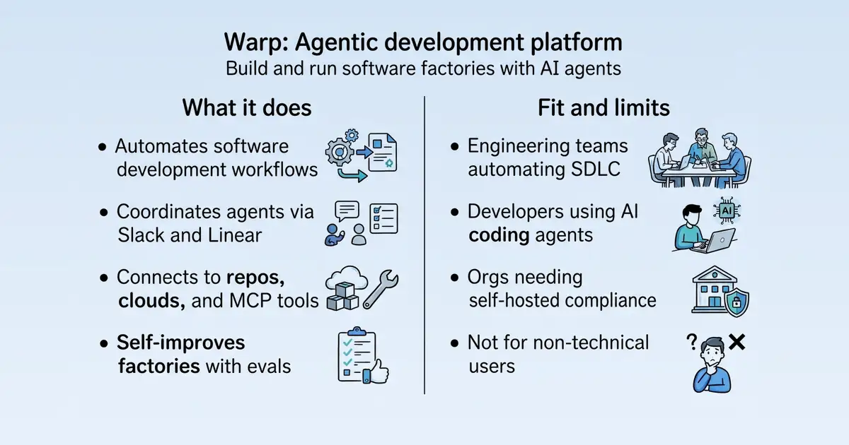 Warp at a glance