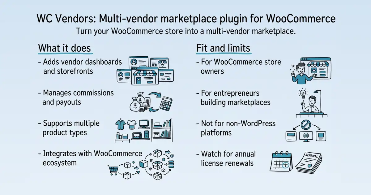WC Vendors at a glance