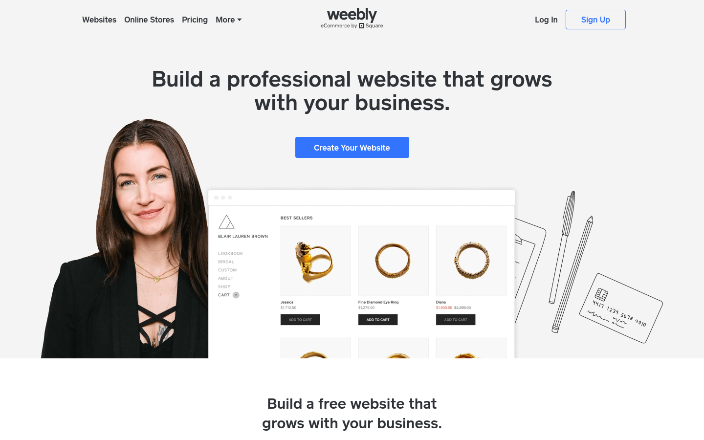 Homepage of the website, as captured