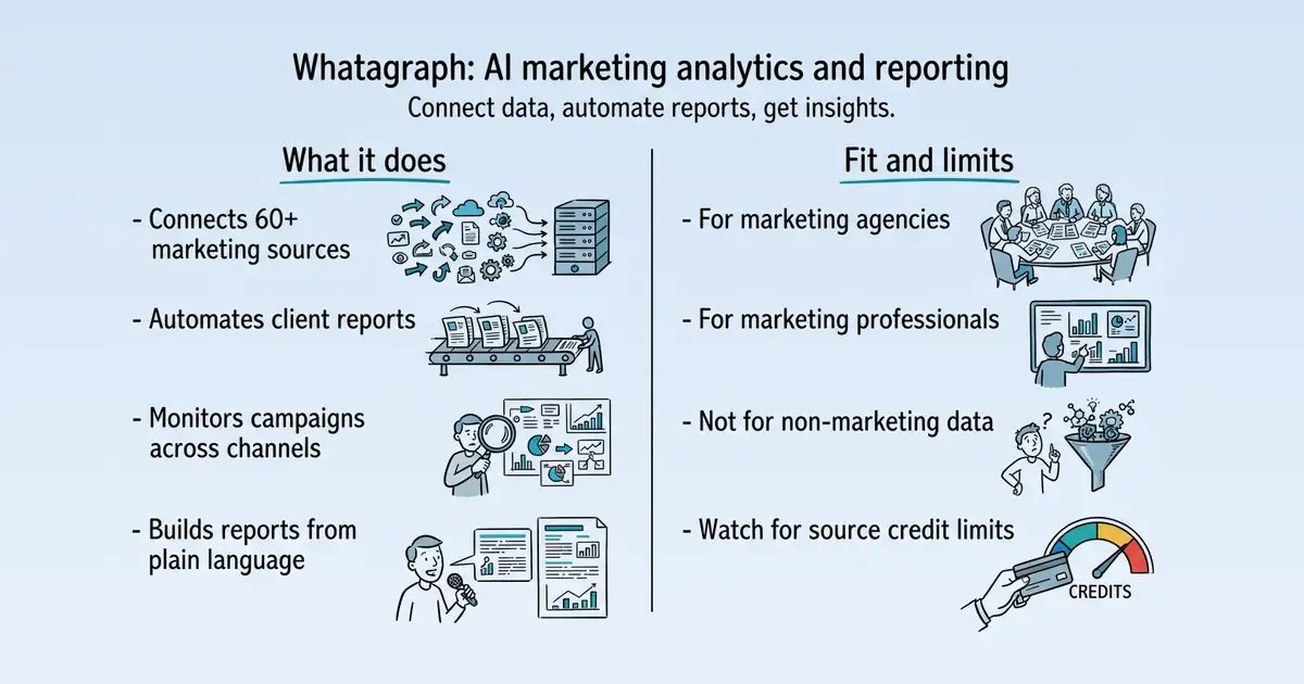 Whatagraph at a glance