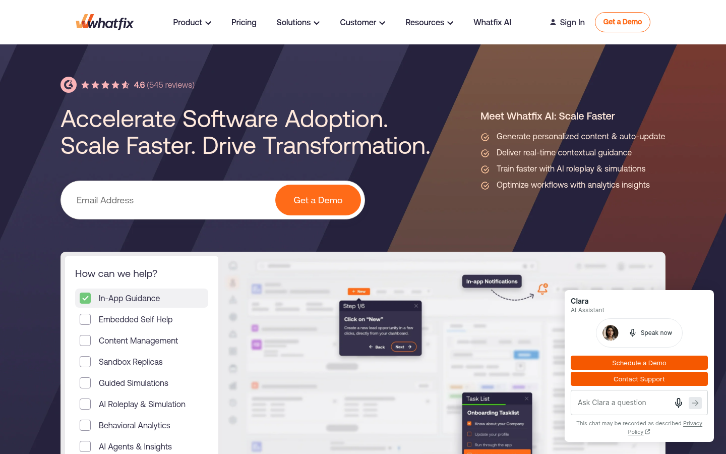 Homepage of the website, as captured
