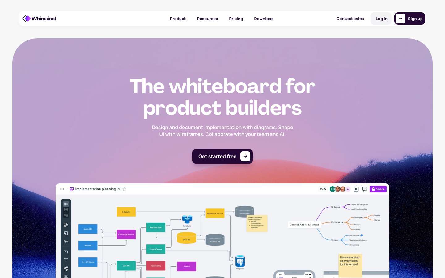 Homepage of the website, as captured