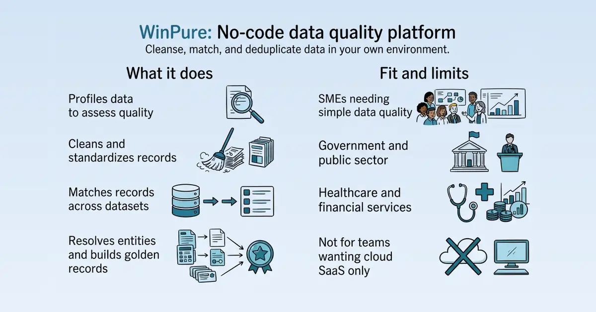 WinPure Clean & Match at a glance