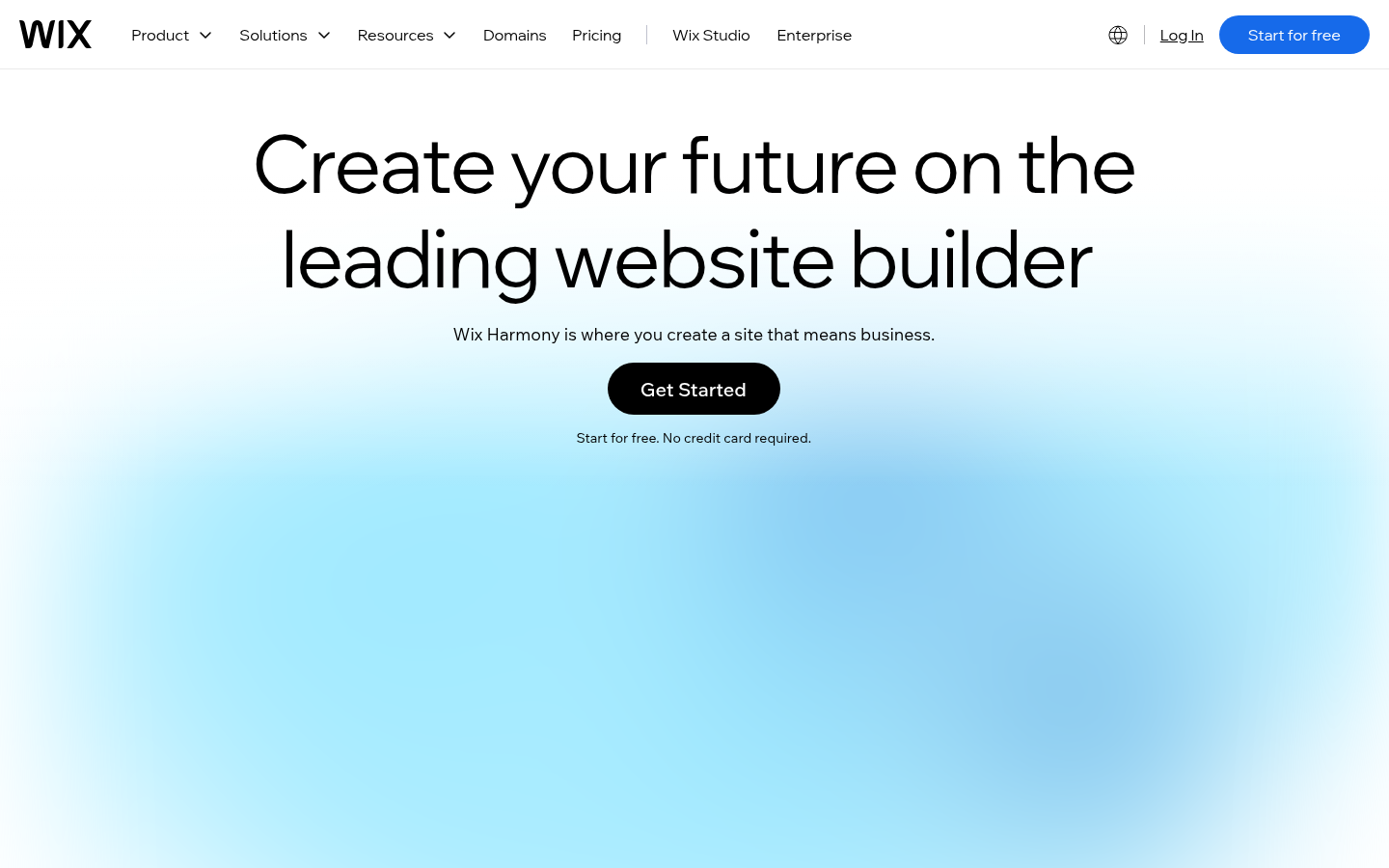 Homepage of the website, as captured