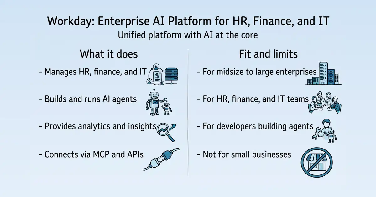 Workday at a glance