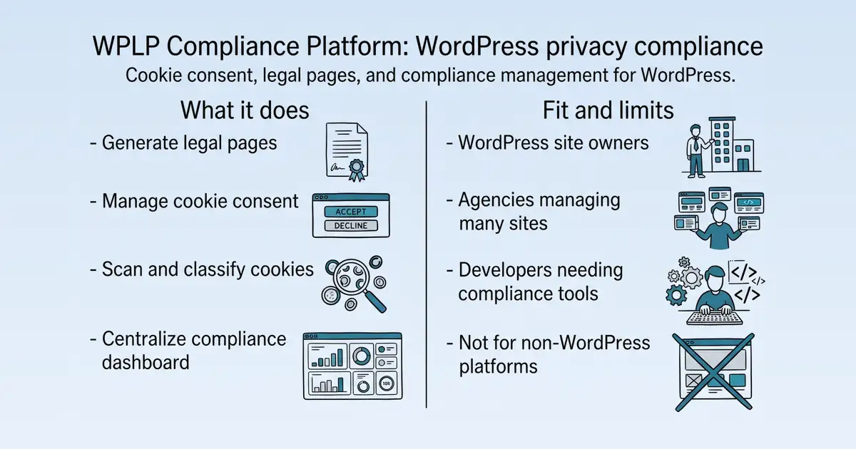 WPLP Compliance Platform at a glance
