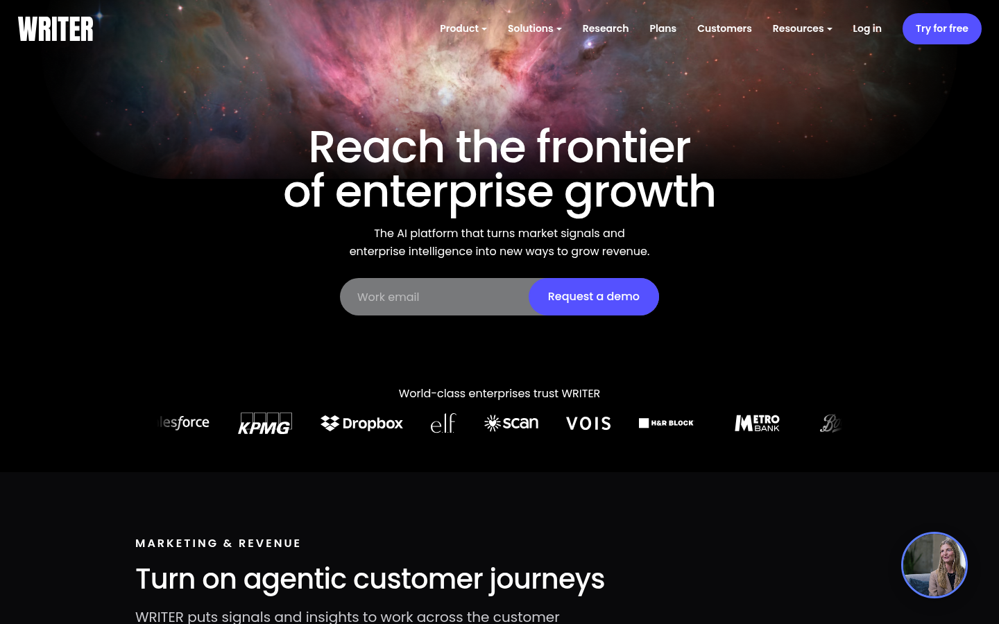 Homepage of the website, as captured