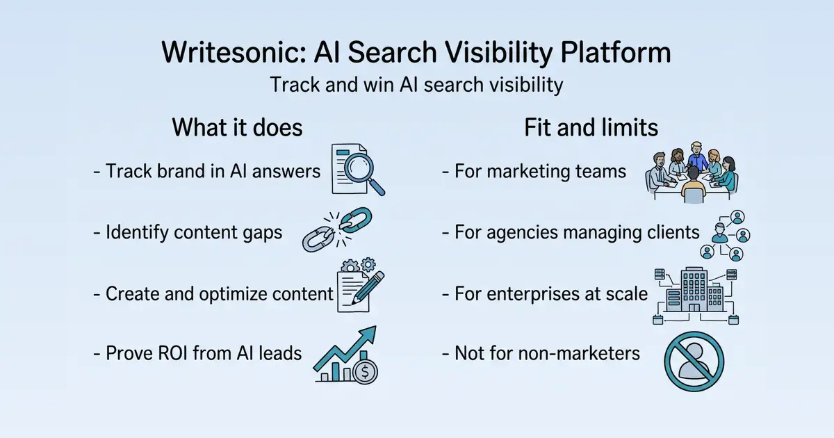 Writesonic at a glance