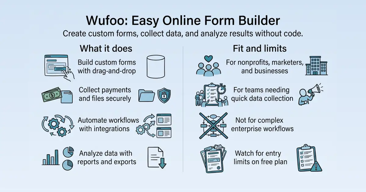 Wufoo at a glance