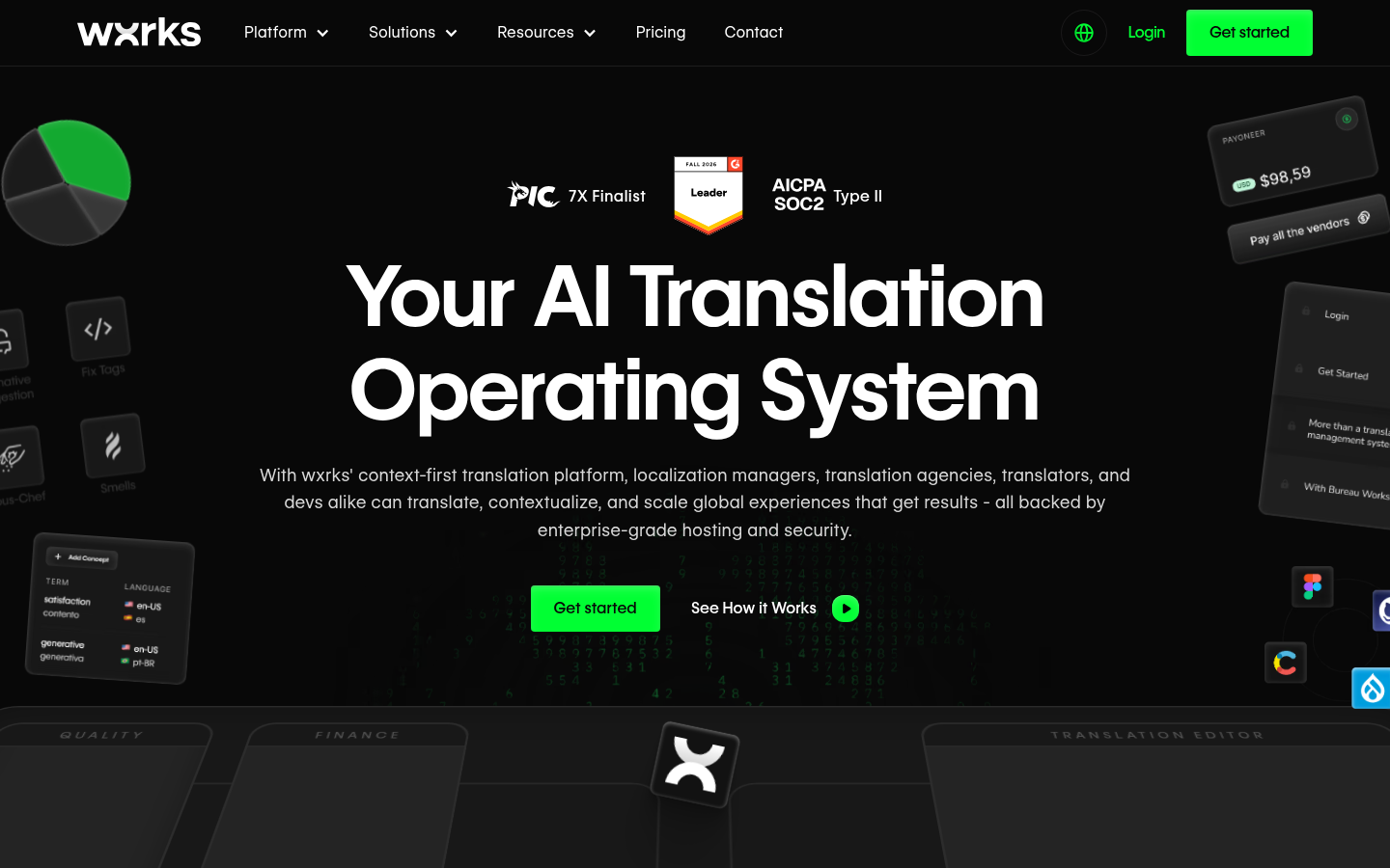 Homepage of the website, as captured