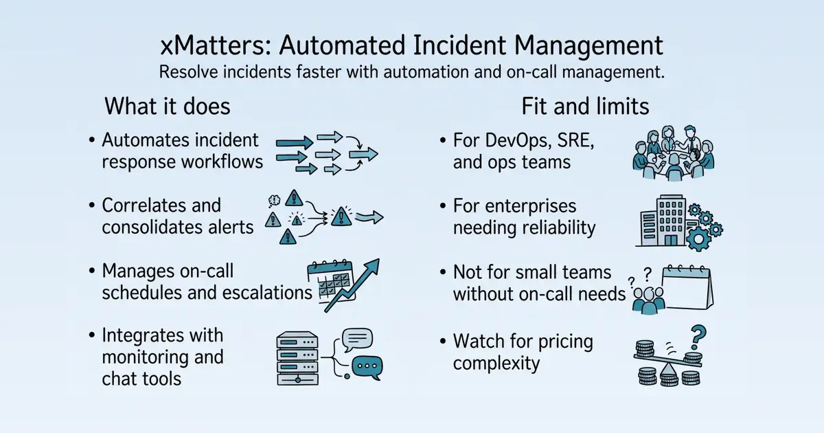 xMatters at a glance
