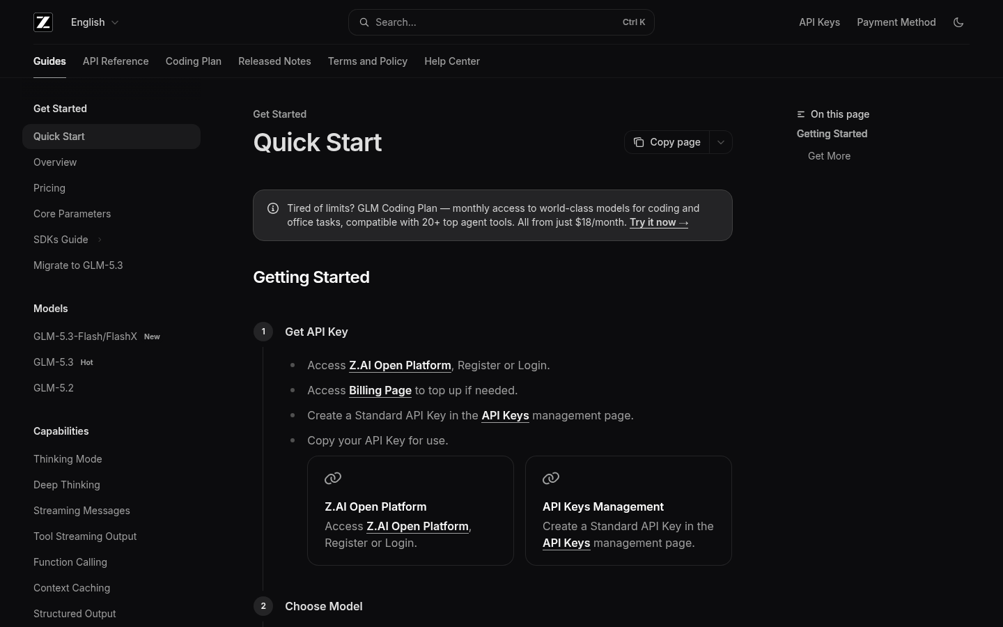Homepage of the website, as captured