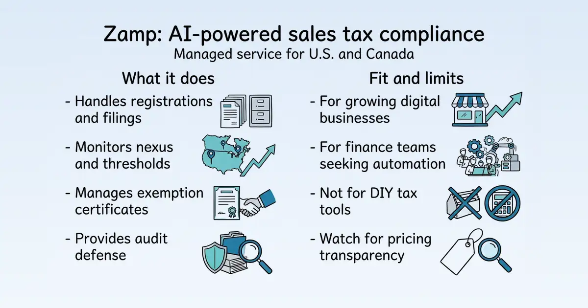Zamp at a glance