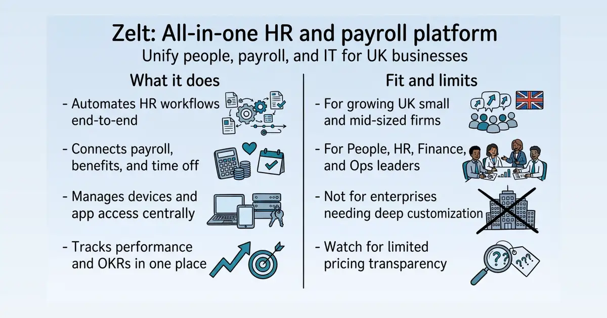 Zelt at a glance
