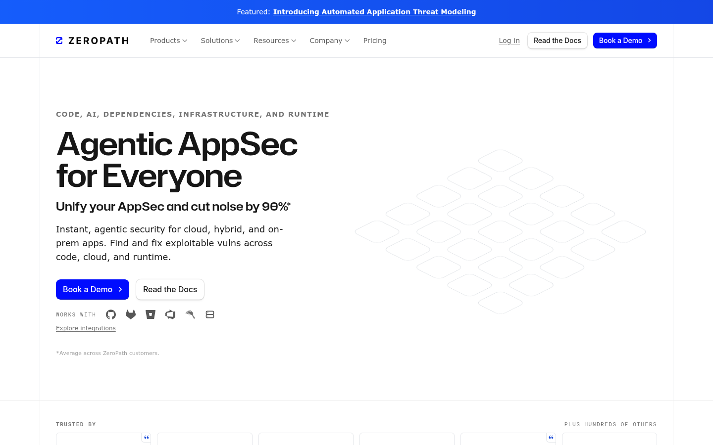 Homepage of the website, as captured