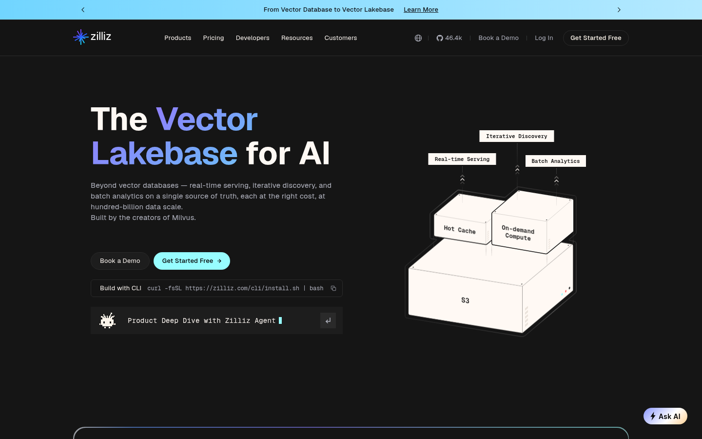 Homepage of the website, as captured