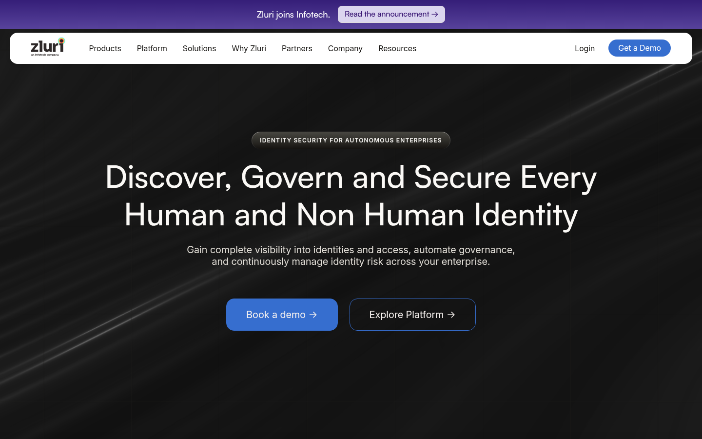 Homepage of the website, as captured