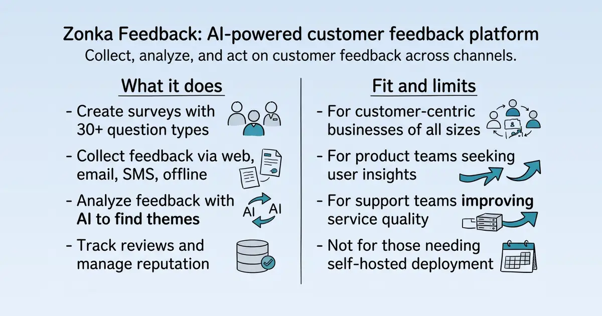Zonka Feedback at a glance