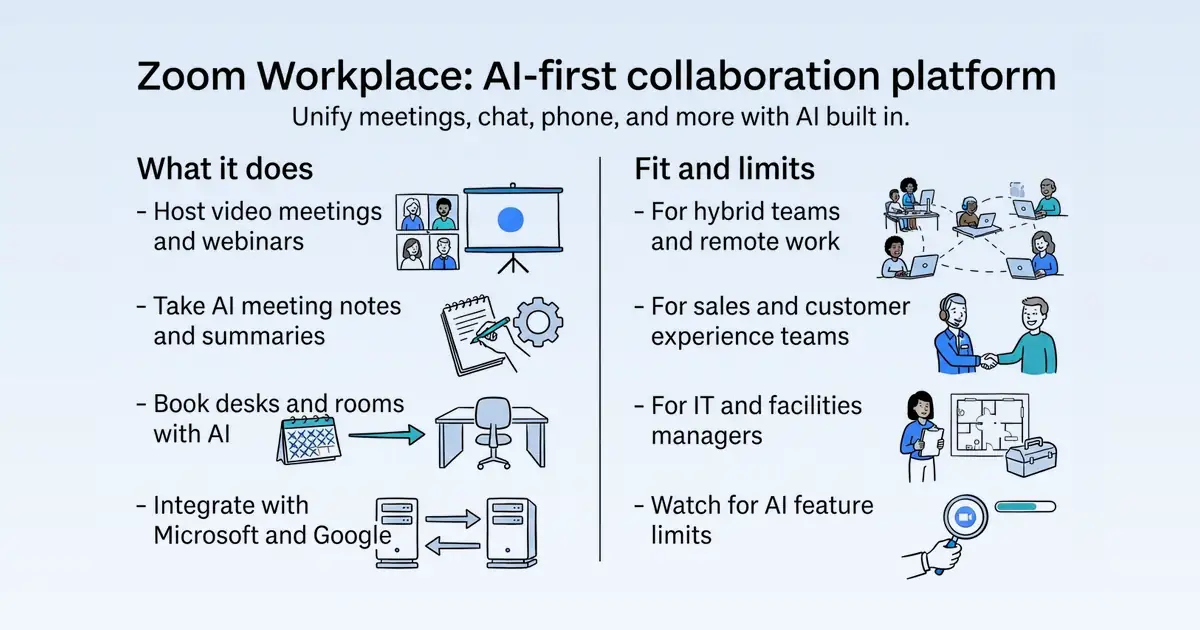 Zoom Workplace at a glance