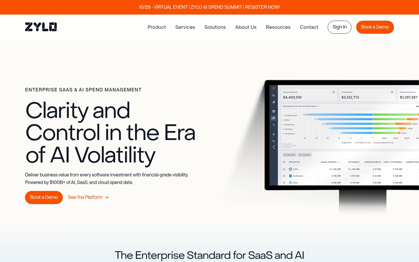 Homepage of the website, as captured